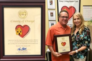 Easy Living Home Care Receives Award
