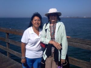 Caregiver and Client Beach Outing